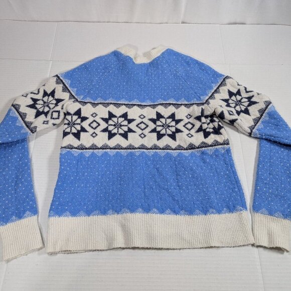 Aerie Crew Neck Fair Isle Winter Sweater XXS - Picture 6 of 7